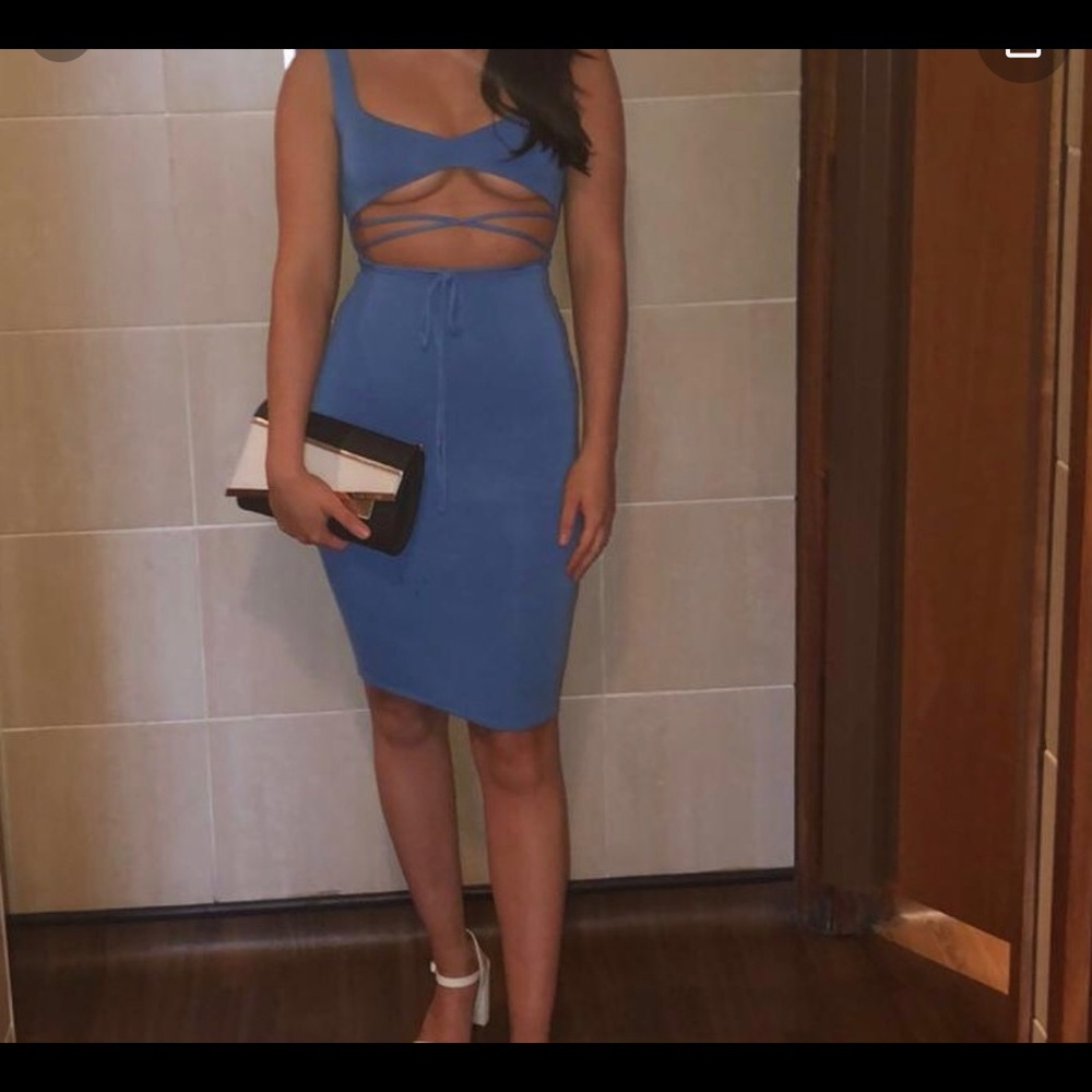 Oh Polly scrunch Butt underboob dress (Uk size 12)